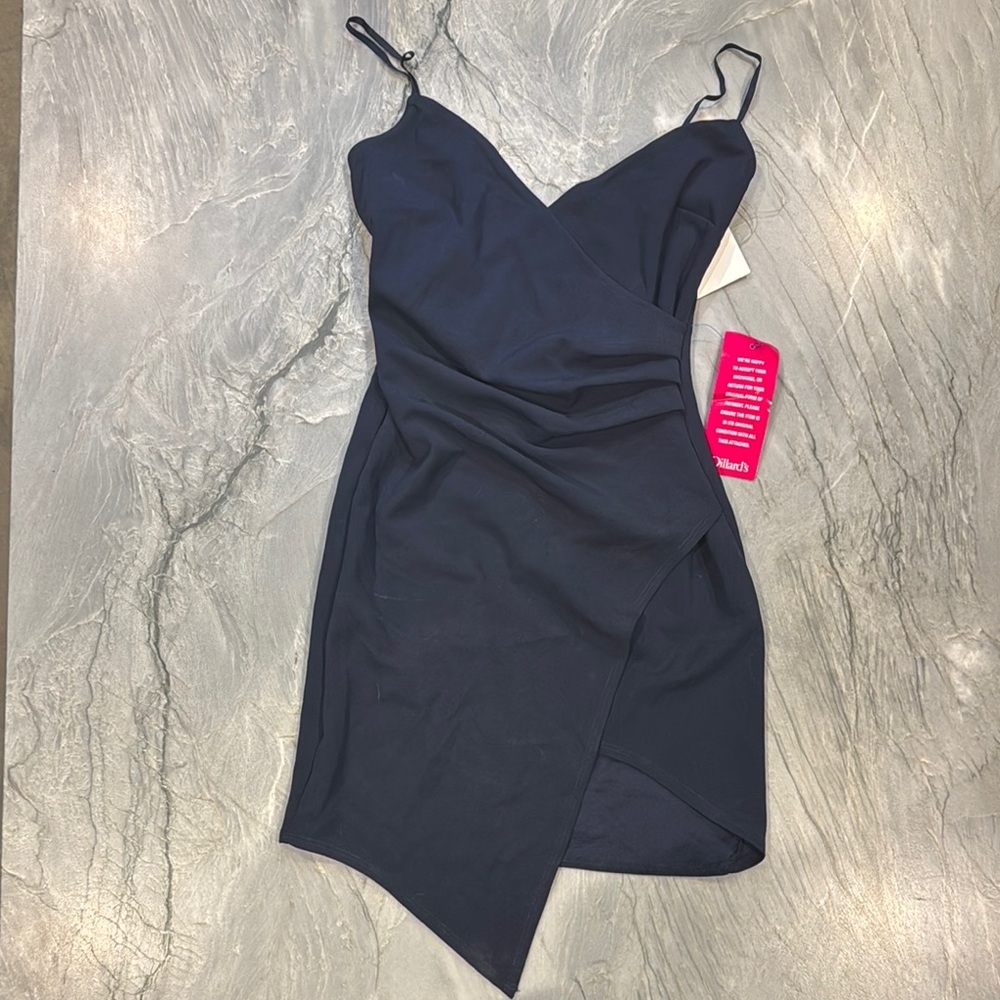Honey and Rosie Navy Mini Dress